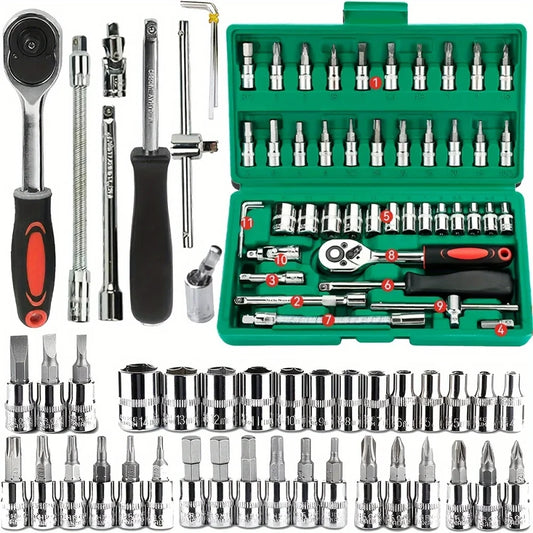 46-Piece Mechanic Tool Set