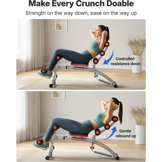 Adjustable Ab Trainer Bench