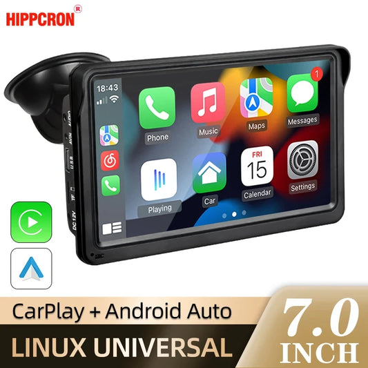 Hippcron 7-inch Wireless Car Stereo