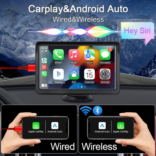 Hippcron 7-inch Wireless Car Stereo