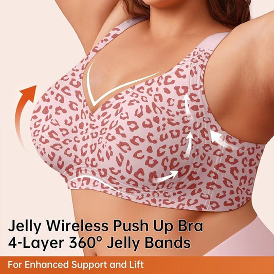 Leopard Print Seamless Bralette