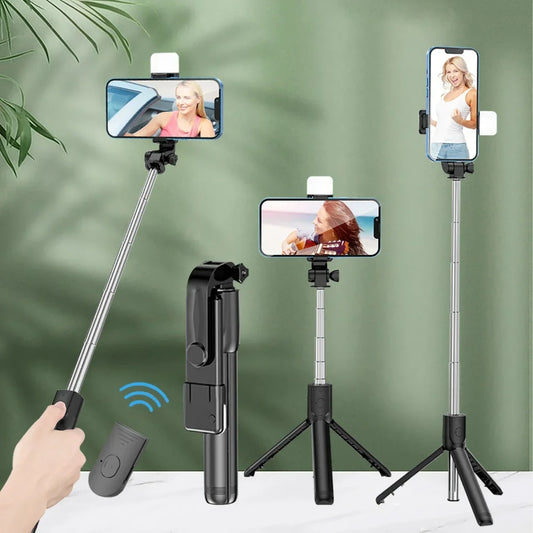Telescopic Selfie Stick Tripod